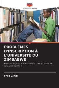 Problèmes d'Inscription À l'Université Du Zimbabwe