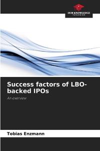 Success factors of LBO-backed IPOs