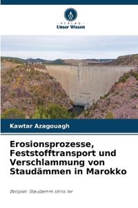 Erosionsprozesse, Feststofftransport und Verschlammung von Staudämmen in Marokko