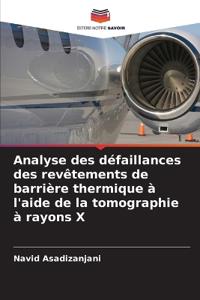 Analyse des défaillances des revêtements de barrière thermique à l'aide de la tomographie à rayons X