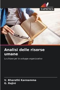 Analisi delle risorse umane