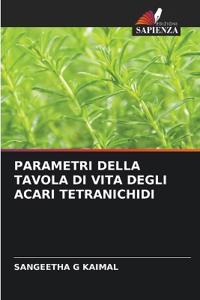 Parametri Della Tavola Di Vita Degli Acari Tetranichidi