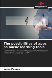The possibilities of apps as music learning tools
