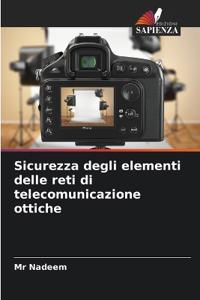 Sicurezza degli elementi delle reti di telecomunicazione ottiche