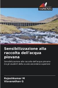 Sensibilizzazione alla raccolta dell'acqua piovana