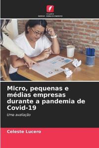 Micro, pequenas e médias empresas durante a pandemia de Covid-19
