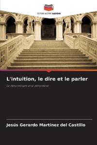 L'intuition, le dire et le parler