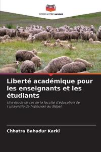 Liberté académique pour les enseignants et les étudiants