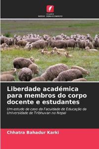 Liberdade académica para membros do corpo docente e estudantes