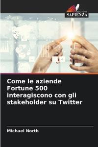 Come le aziende Fortune 500 interagiscono con gli stakeholder su Twitter