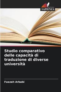 Studio comparativo delle capacità di traduzione di diverse università
