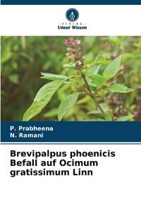Brevipalpus phoenicis Befall auf Ocimum gratissimum Linn