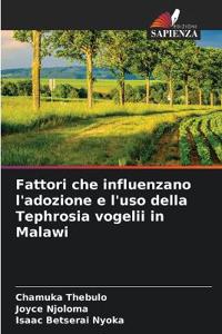 Fattori che influenzano l'adozione e l'uso della Tephrosia vogelii in Malawi