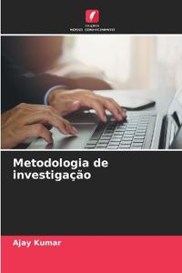 Metodologia de investigação