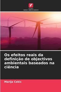 Os efeitos reais da definição de objectivos ambientais baseados na ciência