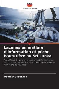 Lacunes en matière d'information et pêche hauturière au Sri Lanka