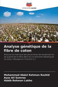 Analyse génétique de la fibre de coton