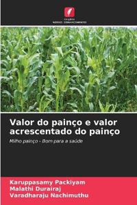 Valor do painço e valor acrescentado do painço
