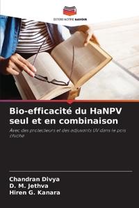 Bio-efficacité du HaNPV seul et en combinaison