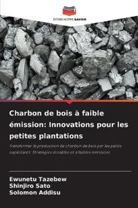 Charbon de bois à faible émission
