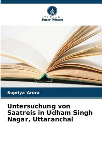 Untersuchung von Saatreis in Udham Singh Nagar, Uttaranchal
