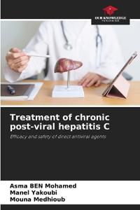 Treatment of chronic post-viral hepatitis C