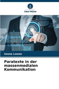 Paratexte in der massenmedialen Kommunikation