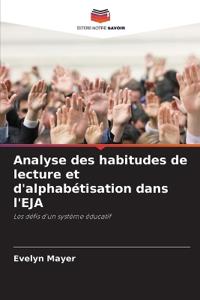 Analyse des habitudes de lecture et d'alphabétisation dans l'EJA