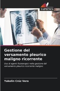 Gestione del versamento pleurico maligno ricorrente