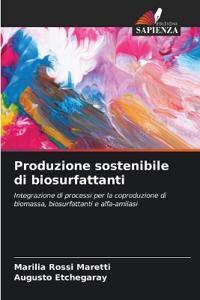 Produzione sostenibile di biosurfattanti