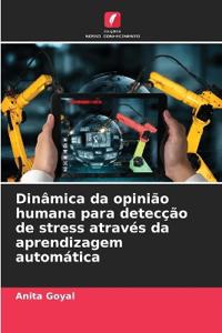 Dinâmica da opinião humana para detecção de stress através da aprendizagem automática