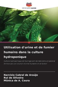 Utilisation d'urine et de fumier humains dans la culture hydroponique