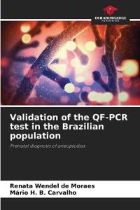 Validation of the QF-PCR test in the Brazilian population
