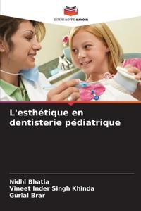 L'esthétique en dentisterie pédiatrique