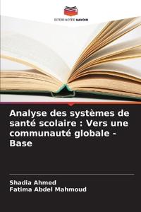 Analyse des systèmes de santé scolaire