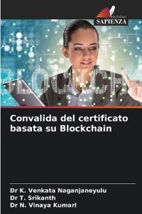 Convalida del certificato basata su Blockchain