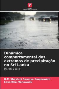 Dinâmica comportamental dos extremos de precipitação no Sri Lanka