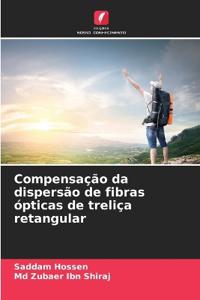 Compensação da dispersão de fibras ópticas de treliça retangular