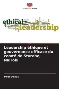 Leadership éthique et gouvernance efficace du comté de Starehe, Nairobi