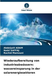 Wiederaufbereitung von industrieabwässern