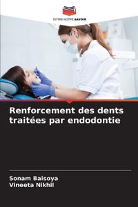 Renforcement des dents traitées par endodontie