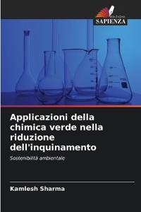Applicazioni della chimica verde nella riduzione dell'inquinamento