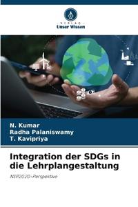 Integration der SDGs in die Lehrplangestaltung