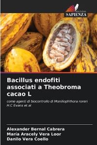 Bacillus endofiti associati a Theobroma cacao L