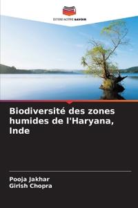 Biodiversité des zones humides de l'Haryana, Inde