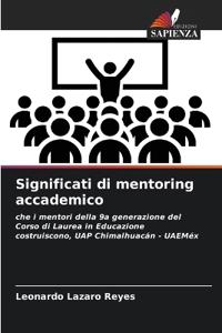 Significati di mentoring accademico
