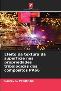 Efeito da textura da superfície nas propriedades tribológicas dos compósitos PA66