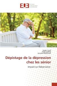 Dépistage de la dépression chez les sénior