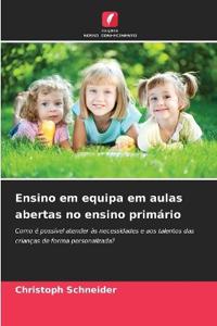 Ensino em equipa em aulas abertas no ensino primário