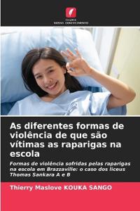 As diferentes formas de violência de que são vítimas as raparigas na escola